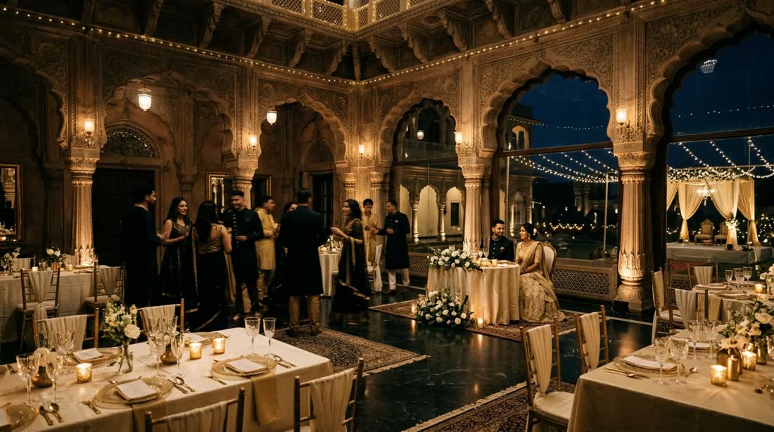 Reception stage